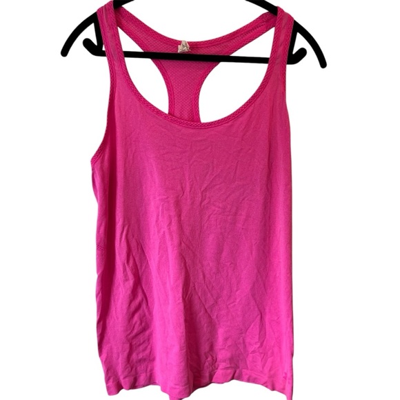 Under Armour Pink Sleeveless Tank Top Racerback - Picture 1 of 5